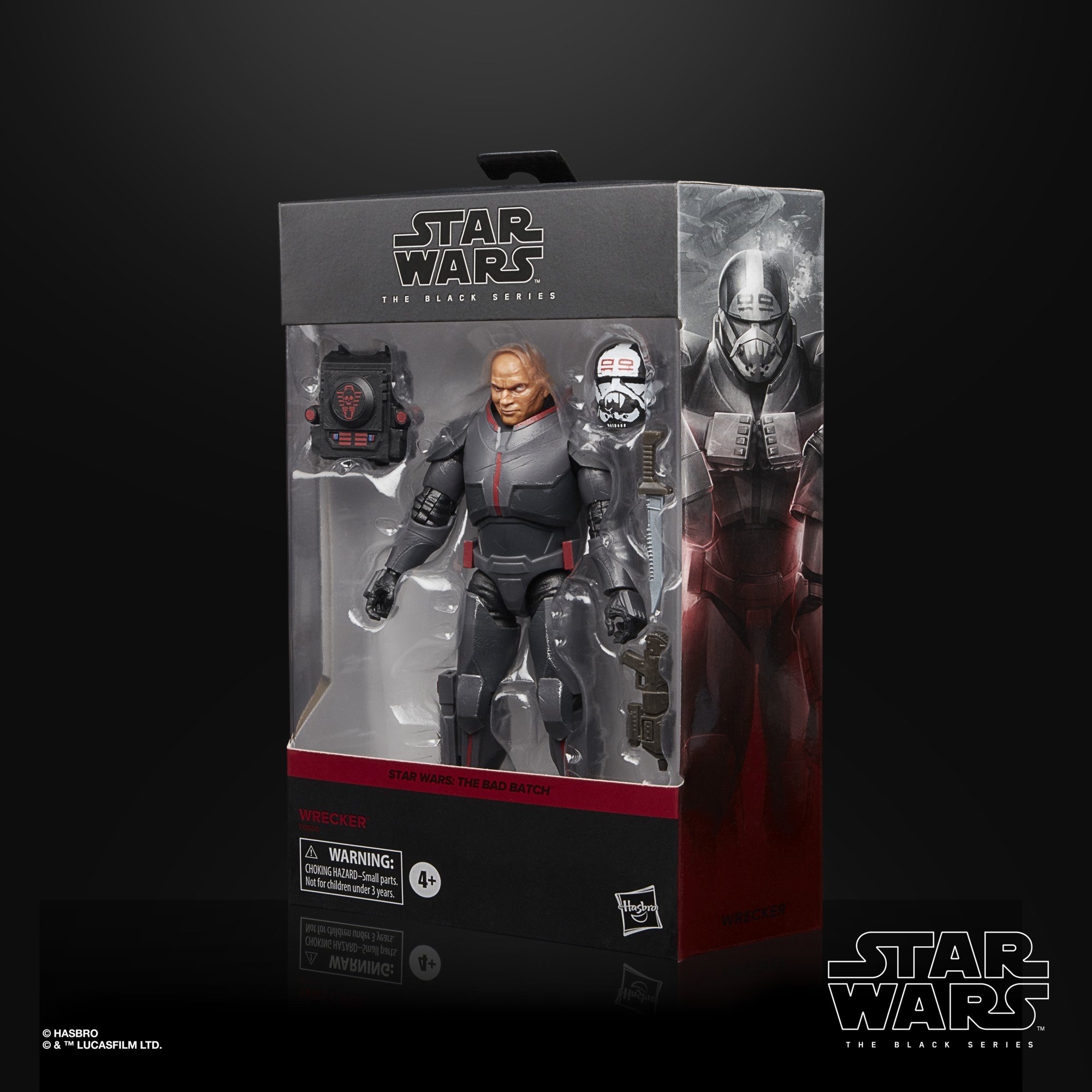 Hasbro Star Wars The Black Series Bad Batch Wrecker 6-inch Action Figure ฮาสโบร สตาร์ วอร์ส เดอะ แบล็ค ซีรีส์ หุ่นโมเดลฟิกเกอร์ แบด แบทซ์ เรคเกอร์ ขนาด6 นิ้ว ลิขสิทธิ์แท้