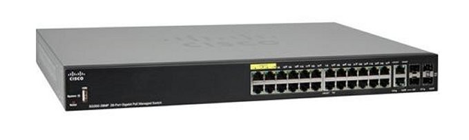 ขายถูก Cisco SG350-28MP-K9-EU 28-port Gigabit POE Managed Switch