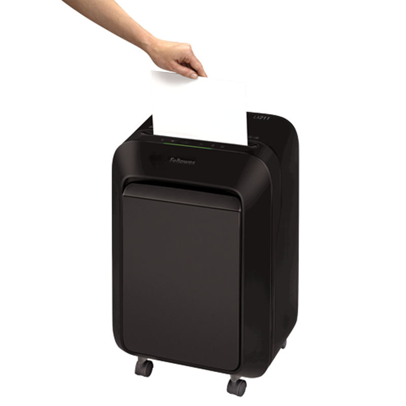 ขายถูก เครื่องทำลายเอกสาร Fellowes LX211 ครั้งละ 13-15 แผ่น ( Micro Cut )