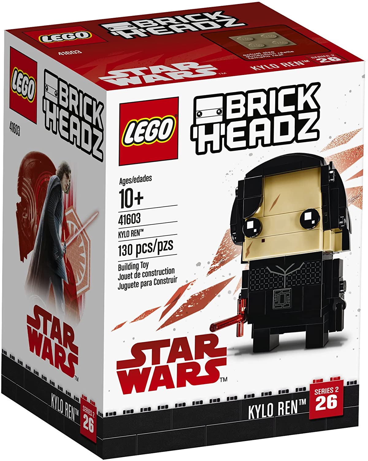 ตัวต่อเสริมทักษะ LEGO BrickHeadz - Kylo Ren รุ่น 41603