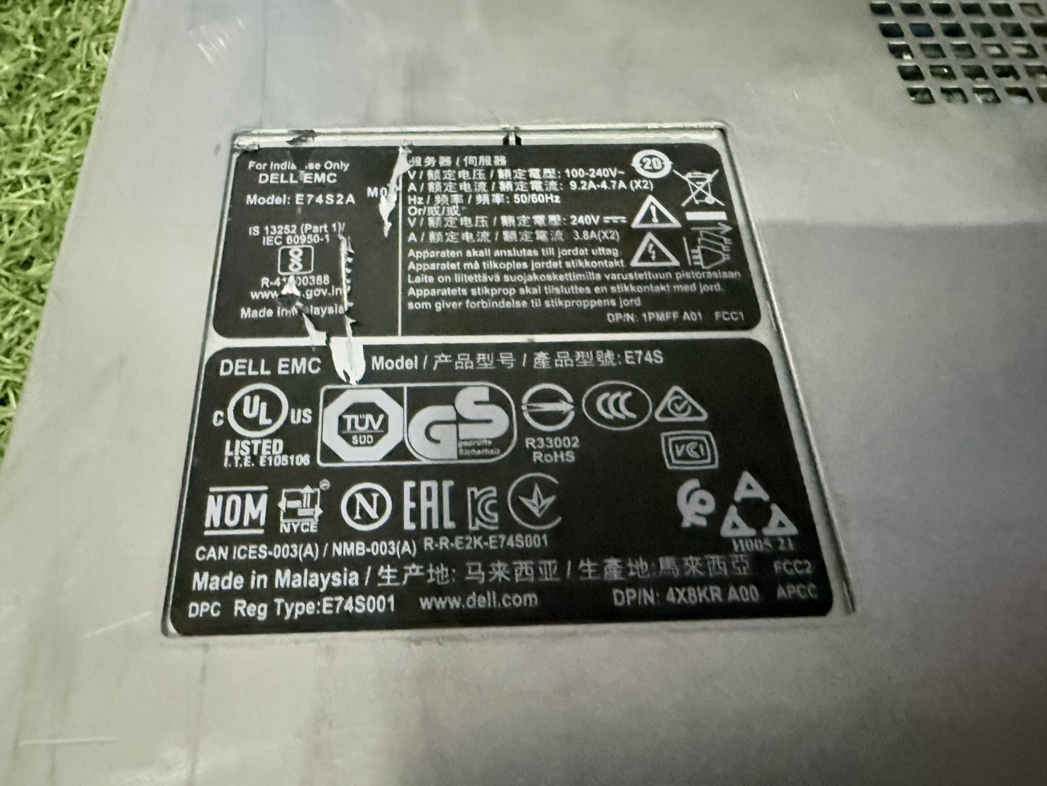 Server Dell PowerEdge R450(Silver 4314/16GB*2/HDD 2.4TB*8)+Power 800W*2 + Raid H755