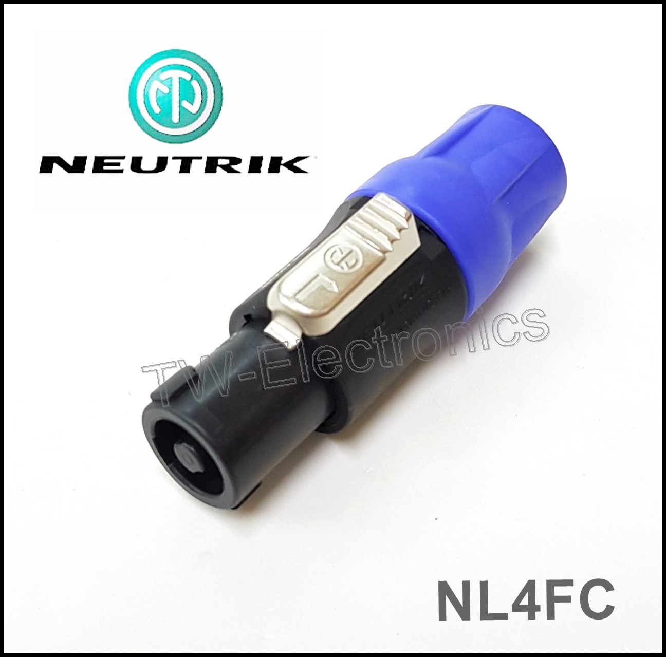 ปลั๊กลำโพงสปีคคอน (ตัวผู้) NEUTRIK / NL4FC