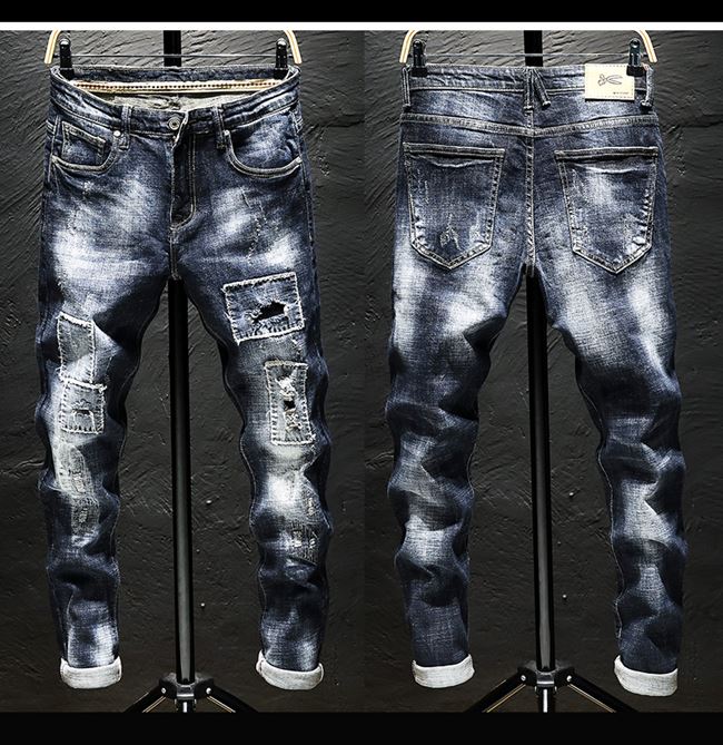 001033 กางเกงยีนส์ Sandcow Denim Style Korean Version Diesel Jeans Slim feet Size 28-38