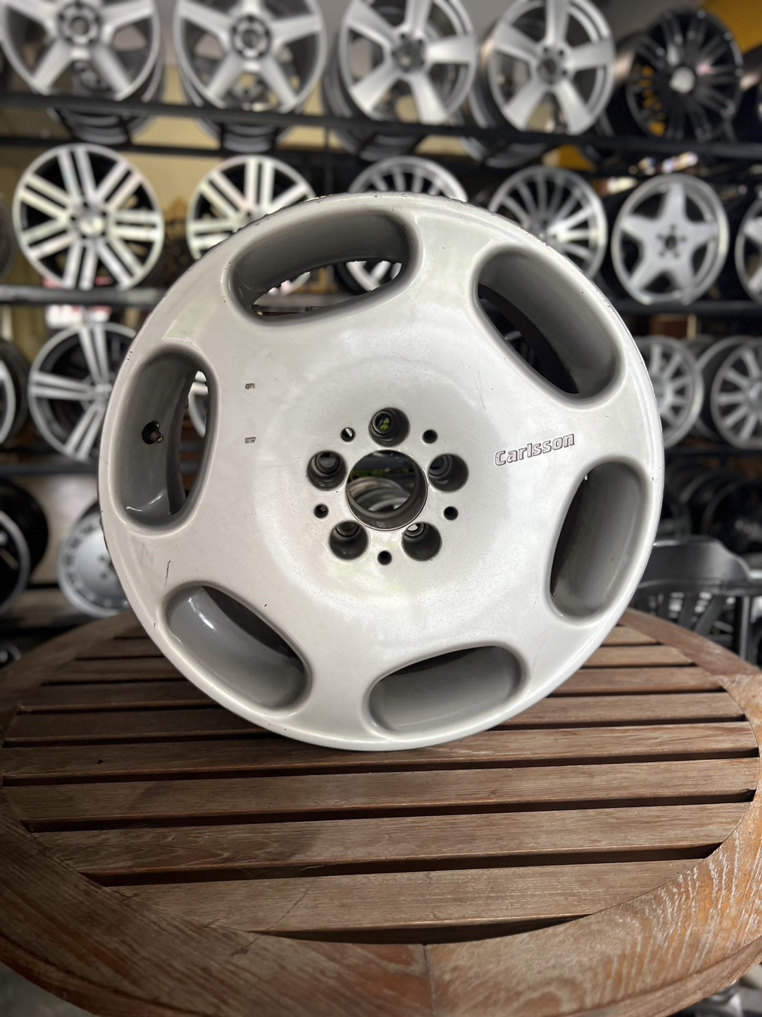 ล้ออะไหล่เบนซ์ คาร์สัน 18" แท้แยกขายเศษทำอะไหล่