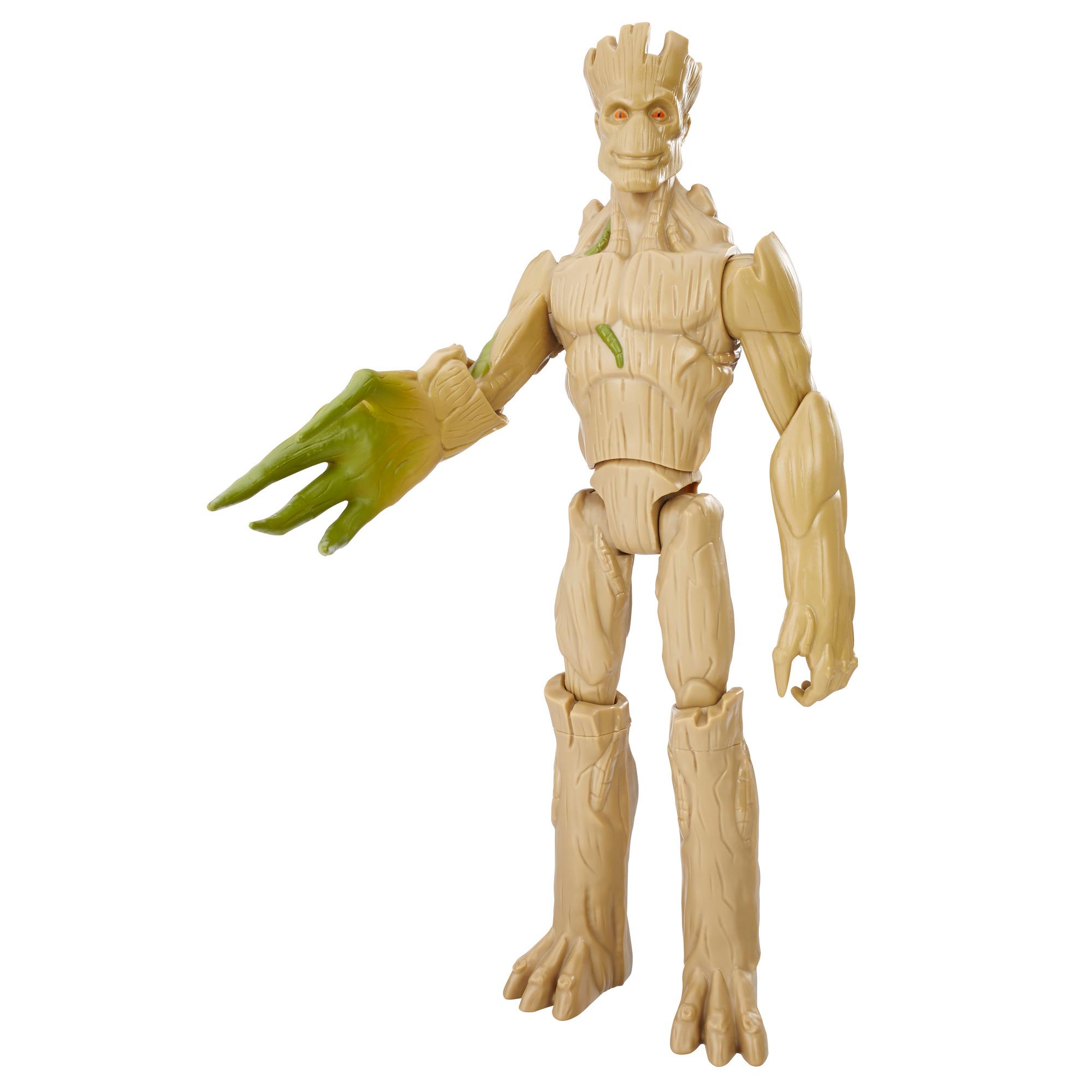 HASBRO Marvel 12 INCH TITAN HERO SERIES Guardians of the Galaxy Growing Groot FIGURE ฮาสโบร มาร์เวล การ์เดี้ยนส์ ออฟ เดอะ กาแล็กซี่ หุ่นโมเดลฟิกเกอร์ กรู๊ท 12 นิ้ว รุ่น C0075 ลิขสิทธิ์แท้