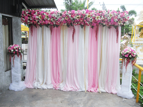 ซุ้มดอกไม้ TO 021 (พิเศษแถมเสาข้างซุ้ม 2 เสา กรณีสั่งซุ้ม 2 ม. ขึ้นไป