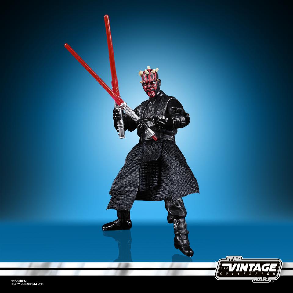 Hasbro Kenner The Vintage Collection Star Wars Darth Maul 3.75-inch-scale Figure ฮาสโบร สตาร์ วอร์ส หุ่นโมเดลฟิกเกอร์ ดาร์ธ มอล ขนาด 3.75 นิ้ว ลิขสิทธิ์แท้