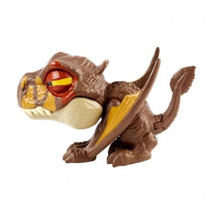 Mattel Jurassic World Snap Squad Attitudes Dimorphodon (GYN43) แมทเทล จูราสสิค เวิลด์ ของเล่นแอ็กชั่นฟิกเกอร์ไดโนเสาร์ ไดมอร์โฟดอน สีน้ำตาล