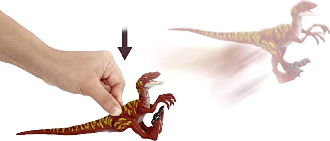 Mattel Jurassic World Savage Strike Velociraptor (HBX31) แมทเทล จูราสสิค เวิลด์ ของเล่นแอ็กชั่นฟิกเกอร์ไดโนเสาร์ เวโลซีแรปเตอร์