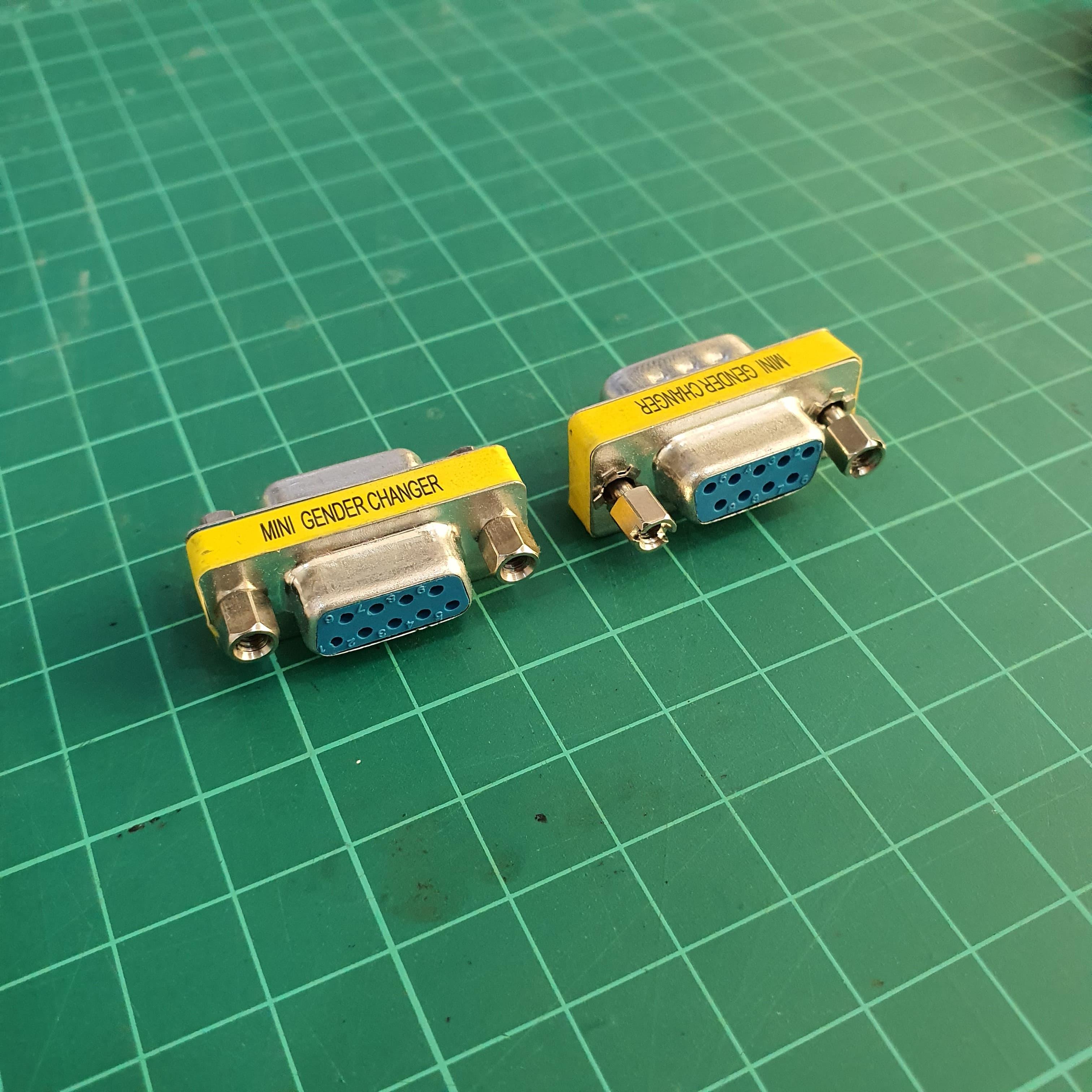 DB9 Male - Male Connector