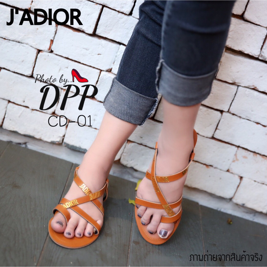 รองเท้าแตะ Style J'ADIOR (สีดำ)