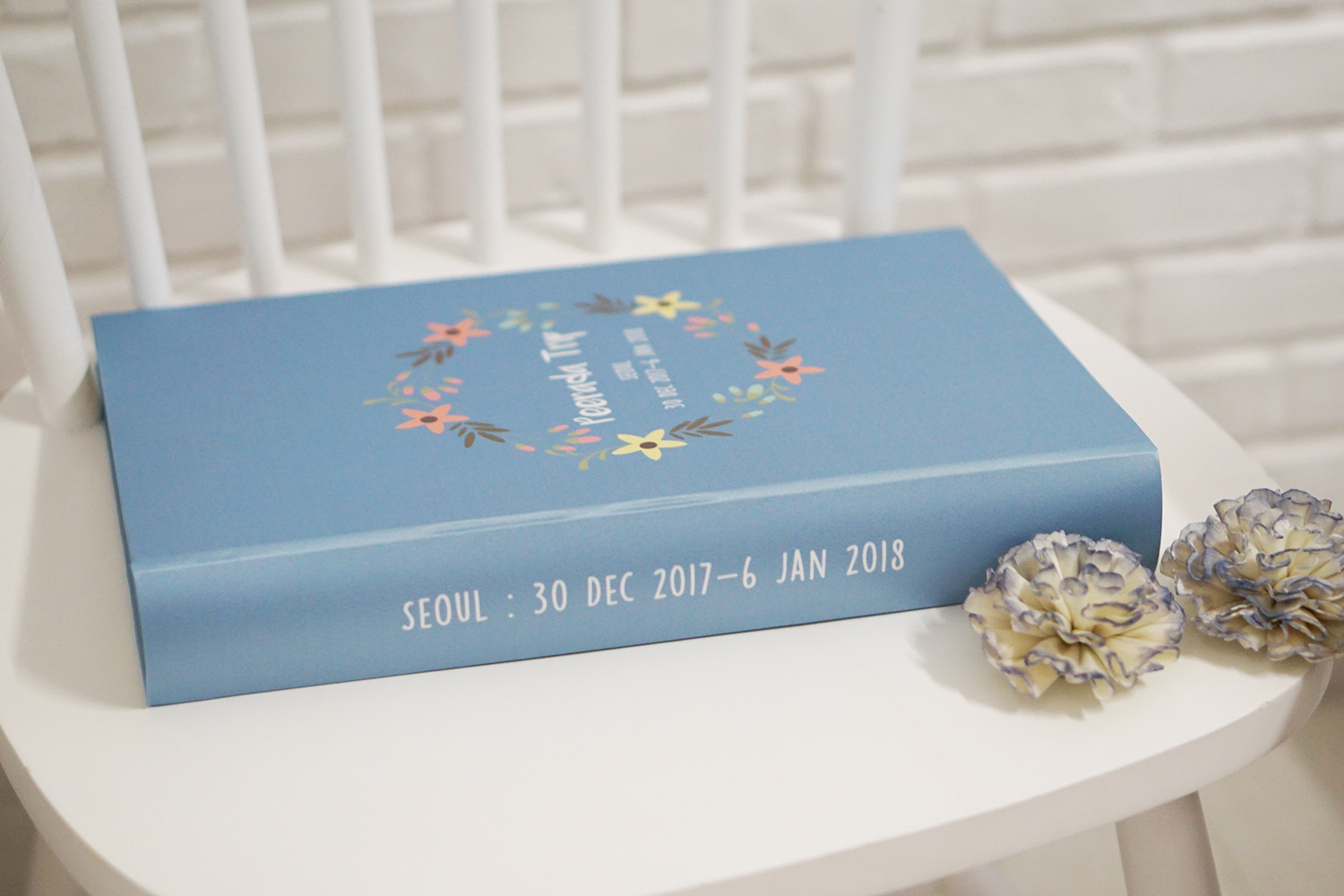 อัลบั้มสั่งทำใส่ชื่อ ลาย Floral Frame