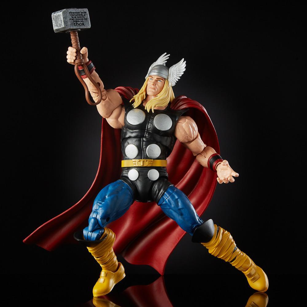 Hasbro Marvel Legends Series 80th Anniversary Thor Figure ฮาสโบร มาร์เวล เลเจนด์ ซีรี่ย์ส 80 ปี อเวนเจอร์ส หุ่นโมเดลฟิกเกอร์ ธอร์ 6 นิ้ว ลิขสิทธิ์แท้