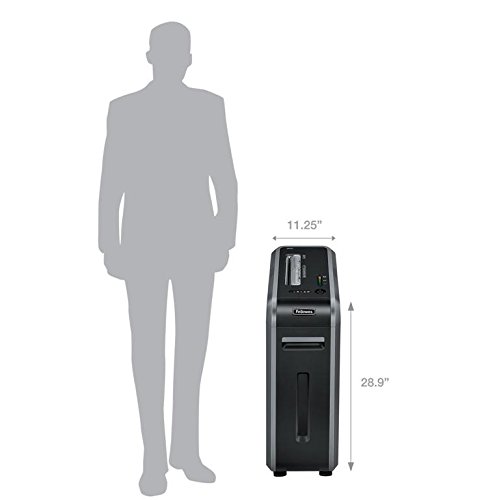 ขายถูก เครื่องทำลายเอกสาร Fellowes 125Ci ครั้งละ 18 แผ่น แบบตัดละเอียด ( Cross Cut )