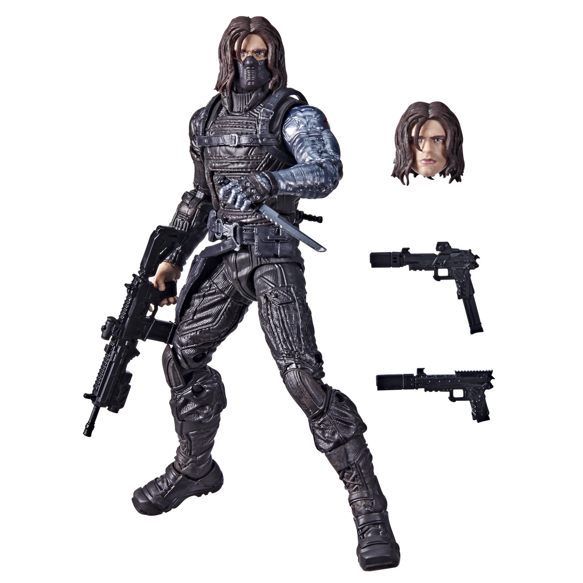 Hasbro Marvel Legends Series Winter Soldier 6-inch Figure ฮาสโบร มาร์เวล เลเจนด์ ซีรี่ย์ส หุ่นโมเดลฟิกเกอร์ วินเทอร์ โซลเยอร์ ขนาด 6 นิ้ว ลิขสิทธิ์แท้