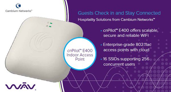ขายถูก Access Point CAMBIUM cnPilot (E400) Wi-Fi Indoor
