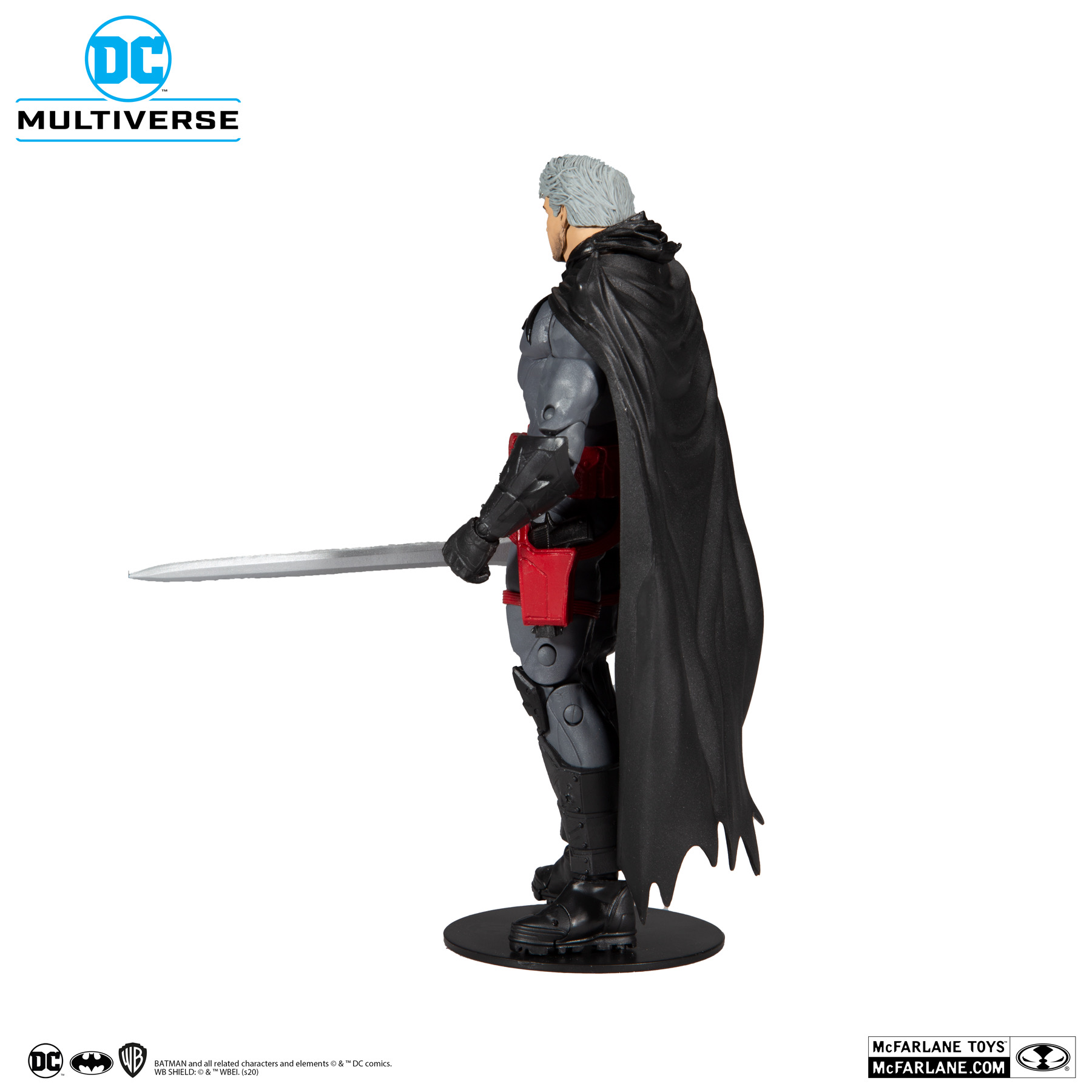 McFARLANE DC Multiverse Flashpoint Unmasked Batman แมคฟาร์เลน ดีซี มัลติเวิร์ส หุ่นโมเดลฟิกเกอร์ แฟลชพอยน์ อันแมสก์ แบทแมน ขนาด 7 นิ้ว ลิขสิทธิ์แท้