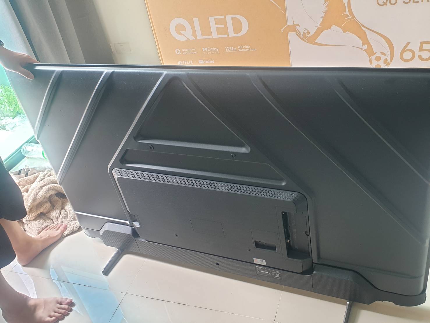 ทีวี HISENSE TV 65 นิ้ว รุ่น 65Q6N Google 4K UHD QLED ทีวี 65Q6N