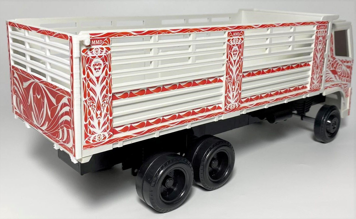 รถดั้มแต่งลาย รถสิบล้อโมเดลแต่ง 1/24 #หม่ำโมเดลรถบรรทุก toy for boy รถบรรทุกของเล่น พลาสติก