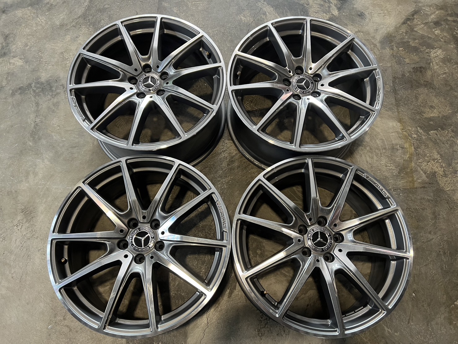 ล้อเบนซ์แท้ AMG 10 SPOKE NEW 19" w213