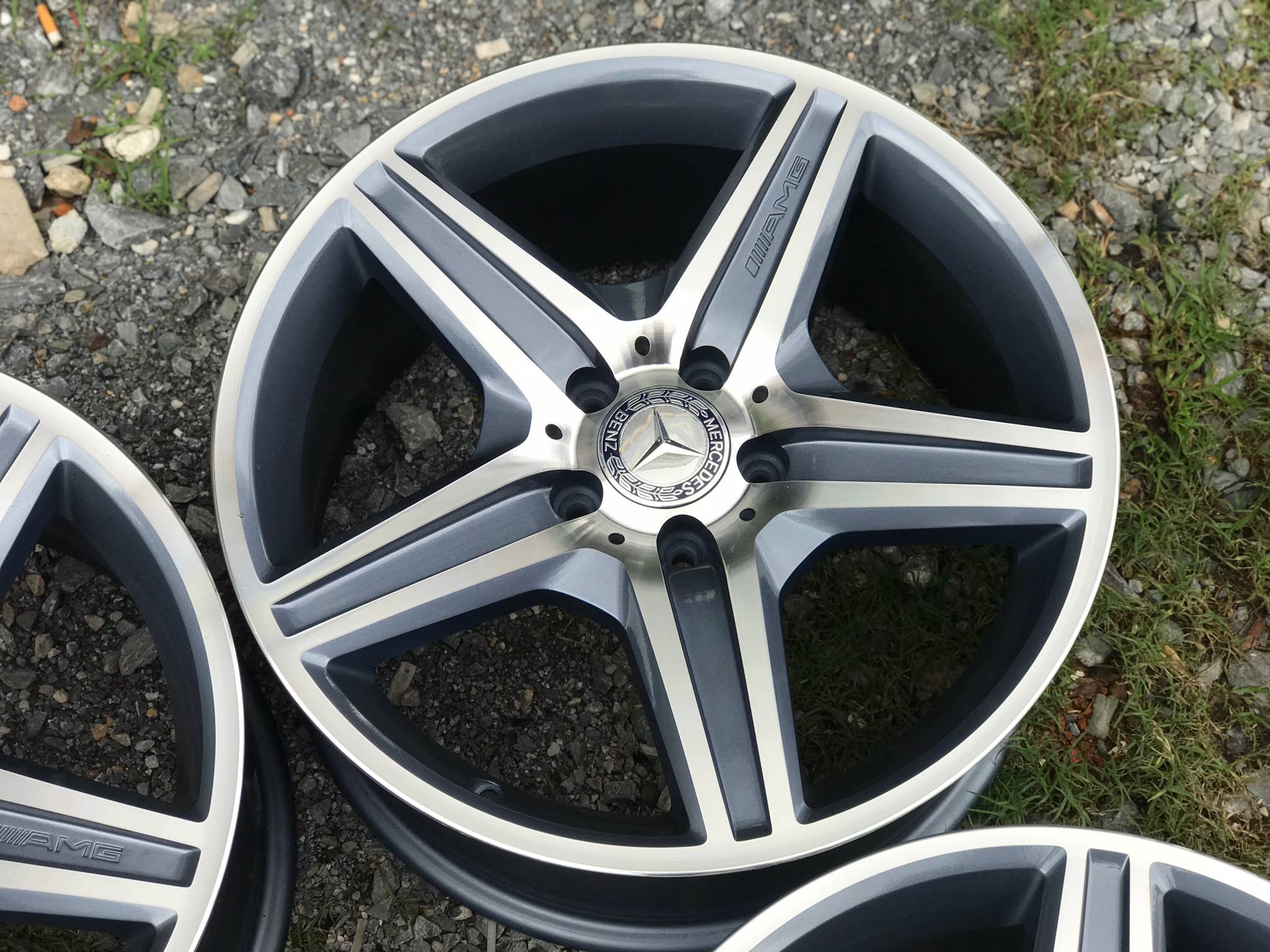 ล้อแท้ AMG ST6 C63 18 นิ้ว w209 สภาพสวย