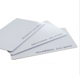 ขายถูก บัตรขาวเปล่าหน้าหลัง Proximity ขนาด 0.80 mm (500ใบ)