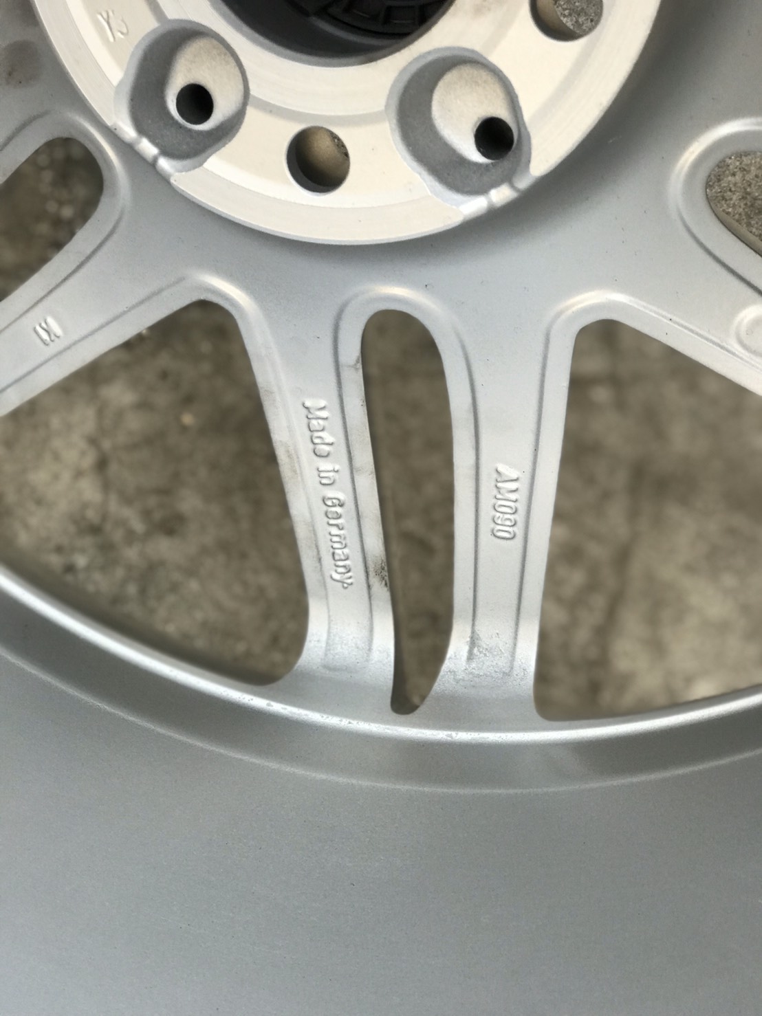 ล้อแท้ AMG Twin 7 Spoke 19" w212