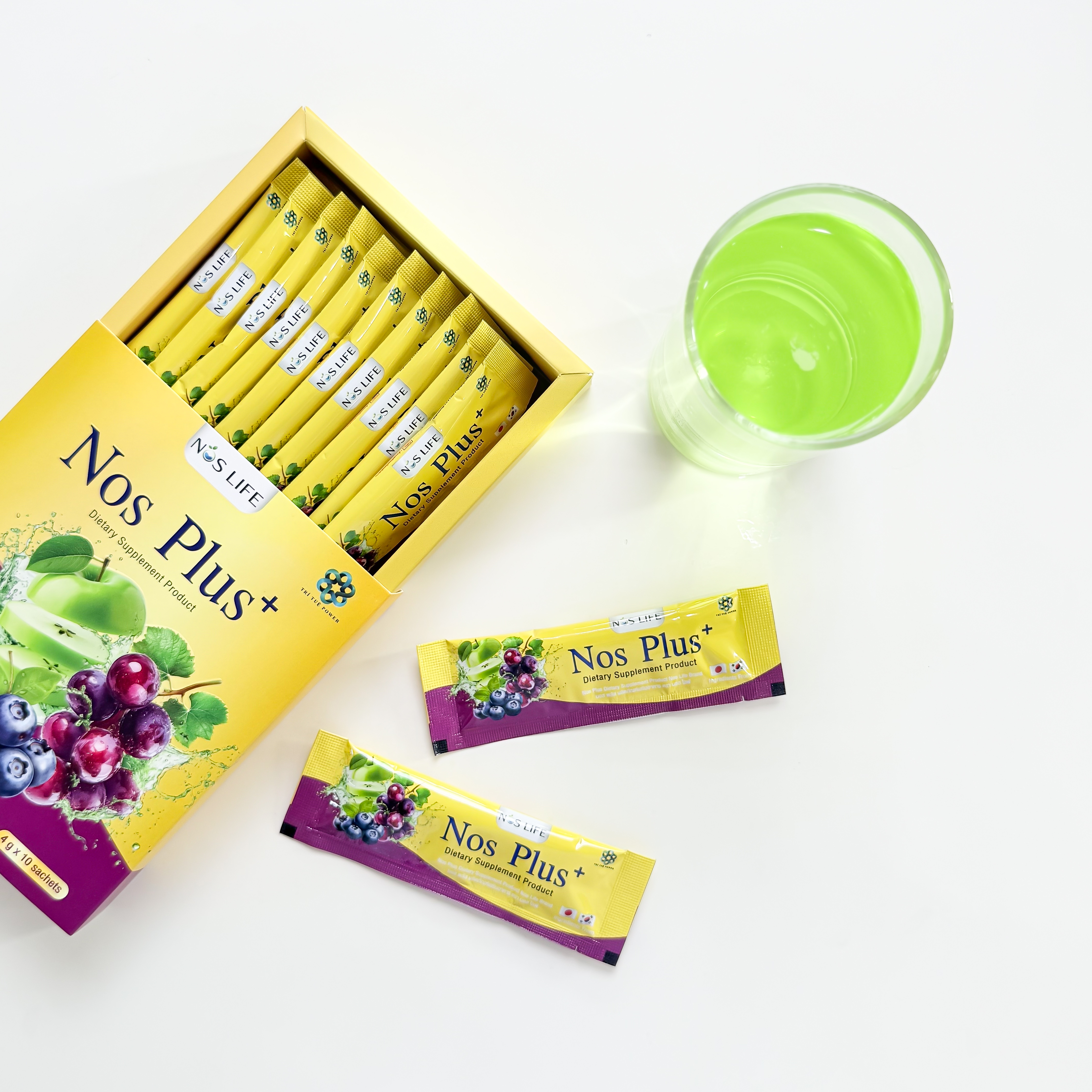 Nos Plus 1 กล่อง มี 10 ซอง