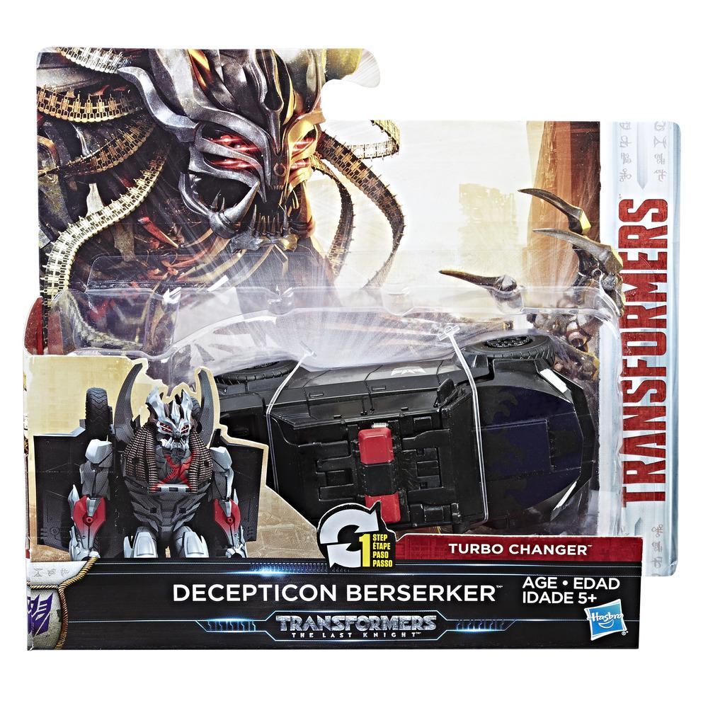 Hasbro Transformers Turbo Changer Decepticon Berserker 4.25 Inch Figure ฮาสโบร ทรานสฟอเมอร์ส หุ่นยนต์ เทอร์โบ เชนจ์เจอร์ เบอร์เซิร์กเกอร์ 4.25 นิ้ว ลิขสิทธิ์แท้