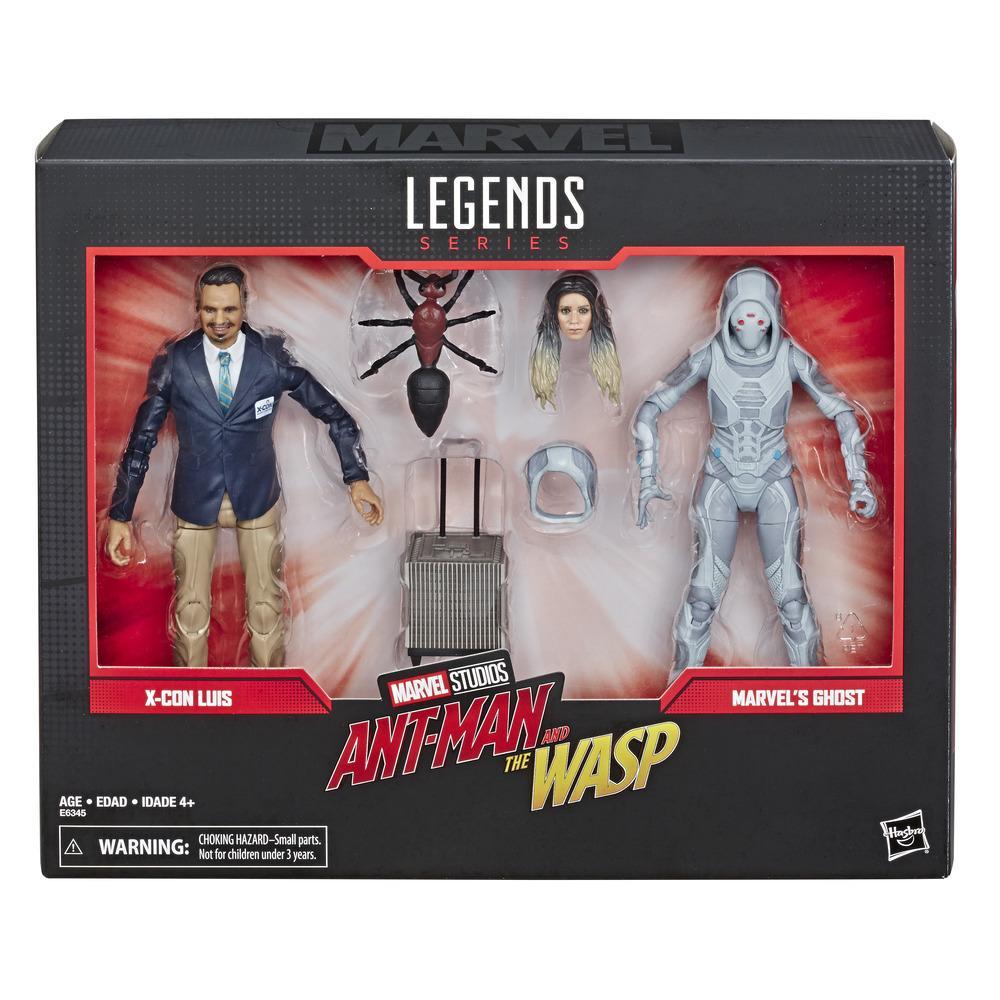 Hasbro Marvel Legends Series X-Con Luis And Ghost 6-Inch Action Figure ฮาสโบร มาร์เวล เลเจนด์ อเวนเจอร์ส หุ่นโมเดลฟิกเกอร์ ลูอิส และ โกสท์ 6 นิ้ว ลิขสิทธิ์แท้