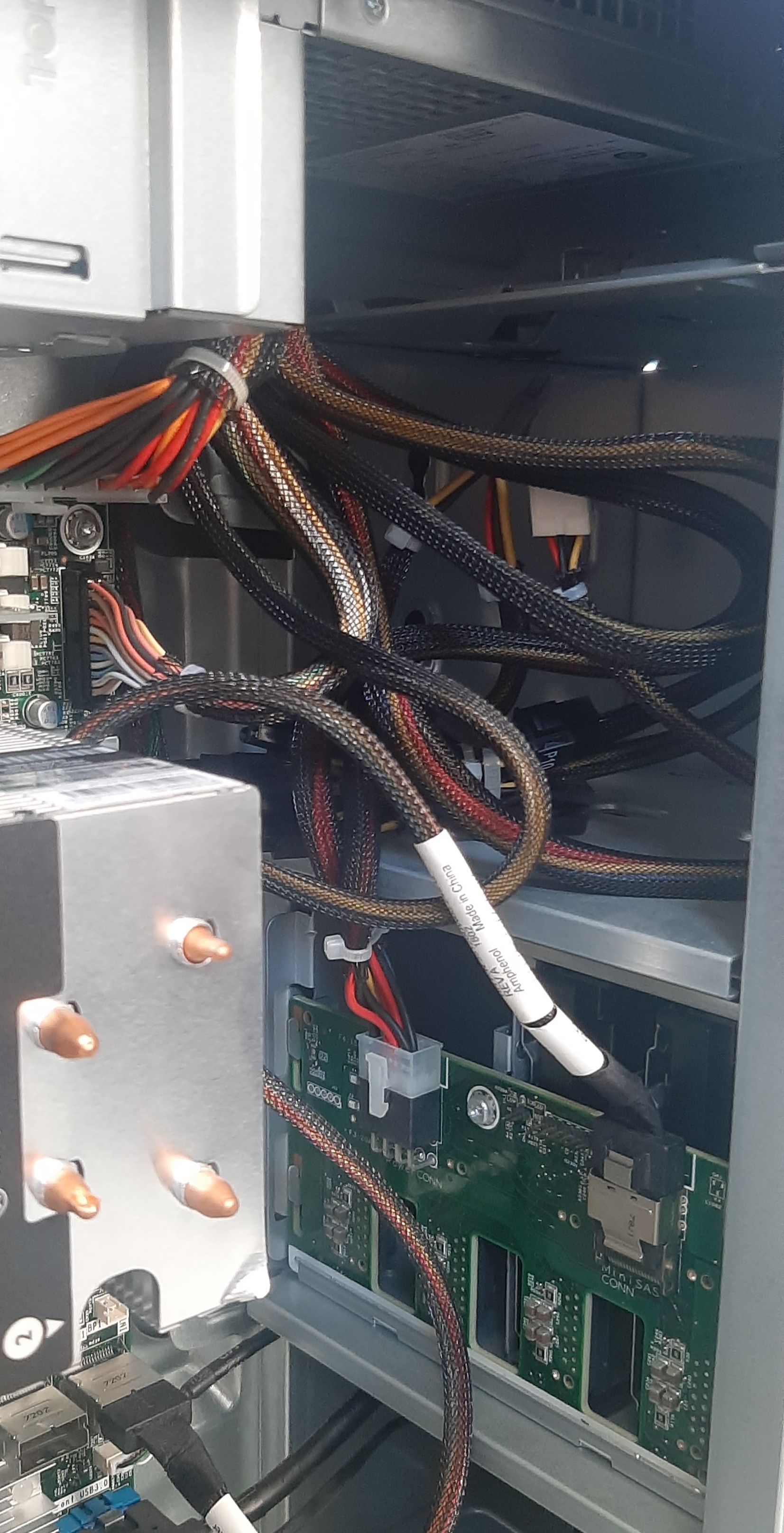 เซิร์ฟเวอร์มือสอง ประกันร้าน 1 เดือน HP ML110 Gen10 (Bronze 3106 Ram16GB HDD500GB x4)