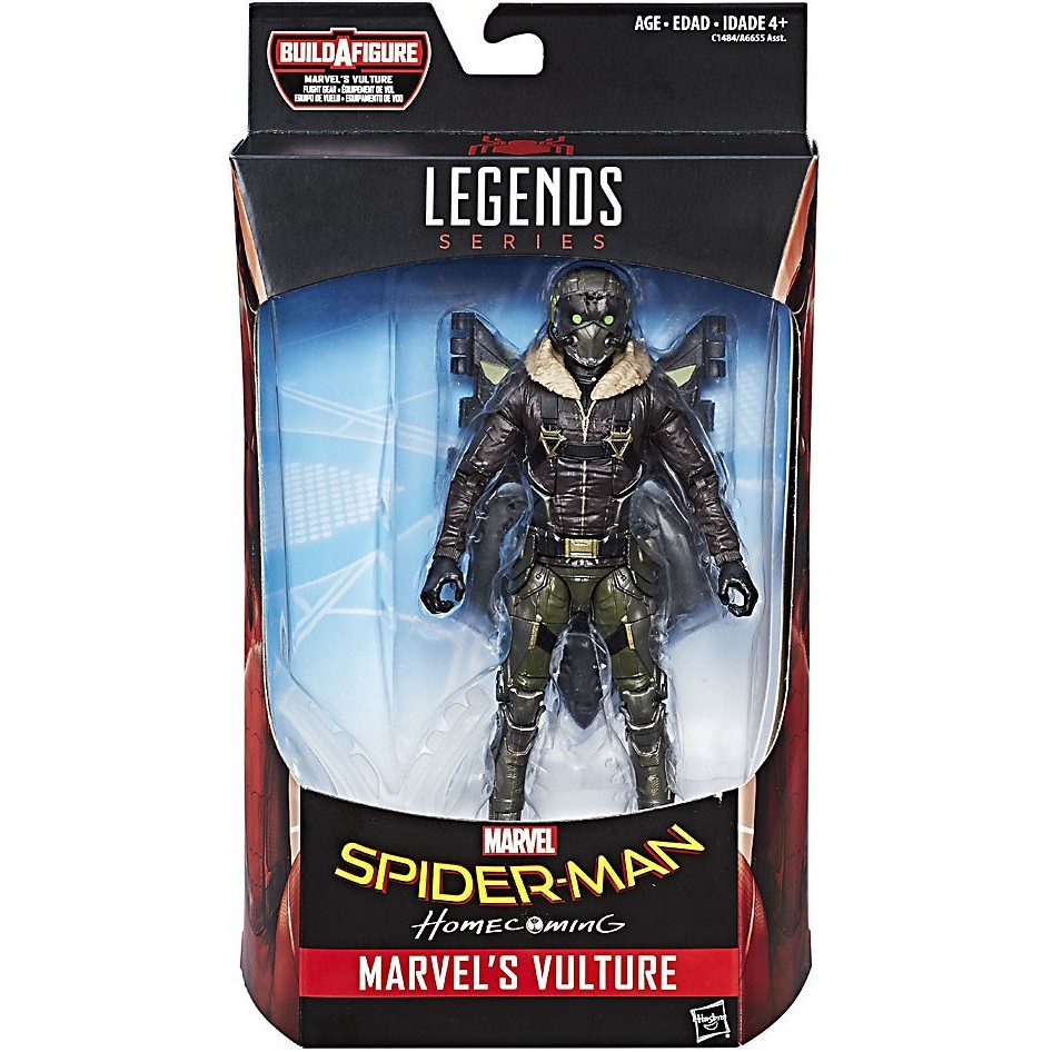 Hasbro Marvel Legends Series Vulture 6-Inch (Spider-Man : Homecoming) Action Figure ฮาสโบร มาร์เวล เลเจนด์ อเวนเจอร์ส หุ่นโมเดลฟิกเกอร์ วัลเจอร์ ขนาด 6 นิ้ว ลิขสิทธิ์แท้