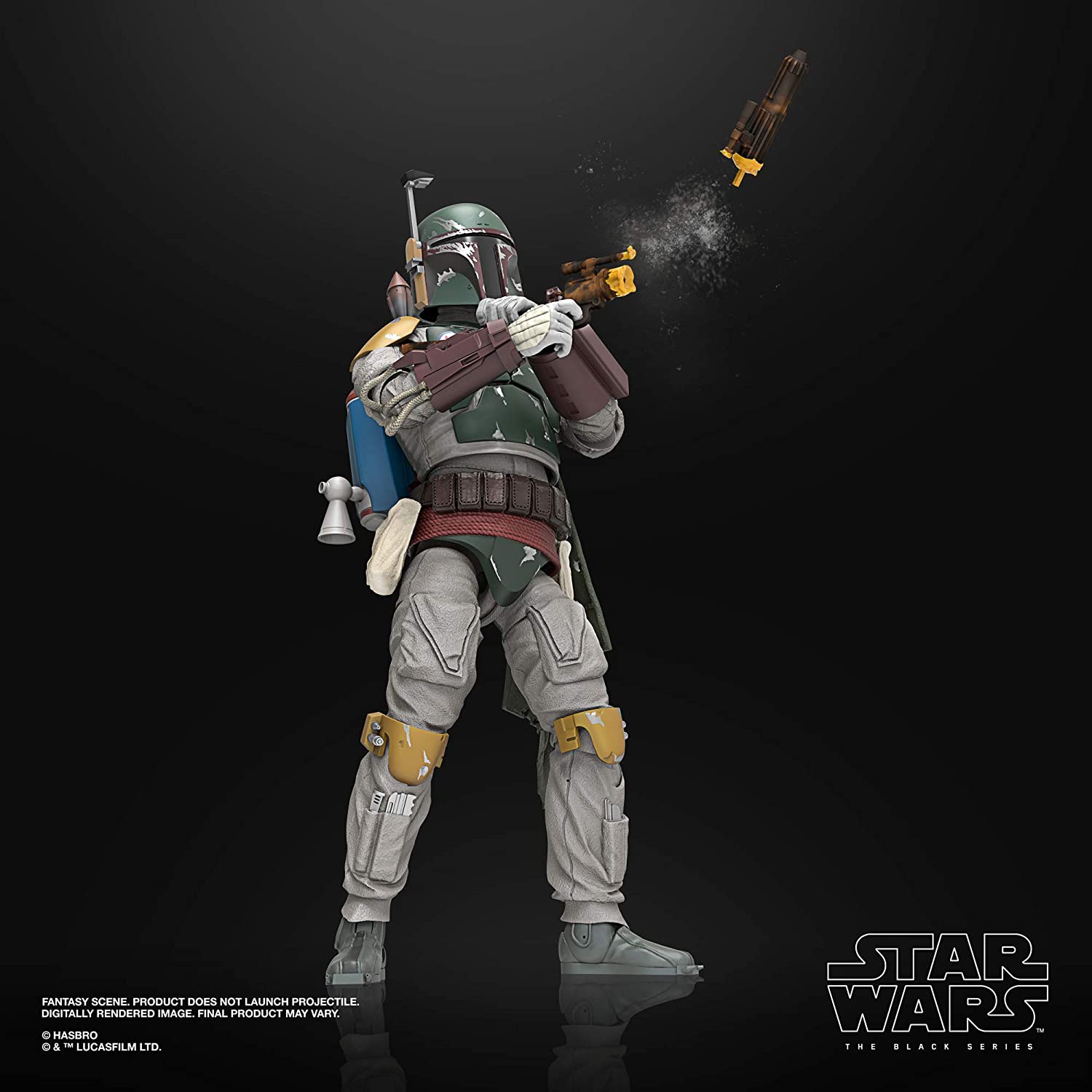Hasbro Star Wars The Black Series Boba Fett 6-inch Action Figure ฮาสโบร สตาร์ วอร์ส เดอะ แบล็ค ซีรีส์ หุ่นโมเดลฟิกเกอร์ โบบา เฟทท์ ขนาด6 นิ้ว ลิขสิทธิ์แท้