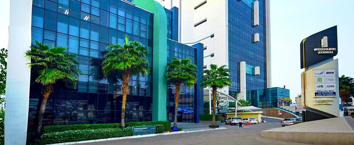 อาคารอินเตอร์ลิ้งค์ ทาวเวอร์ บางนา (INTERLINK TOWER BANG NA) พื้นที่สำนักงานออฟฟิศให้เช่าติดถนนบางนา-ตราด