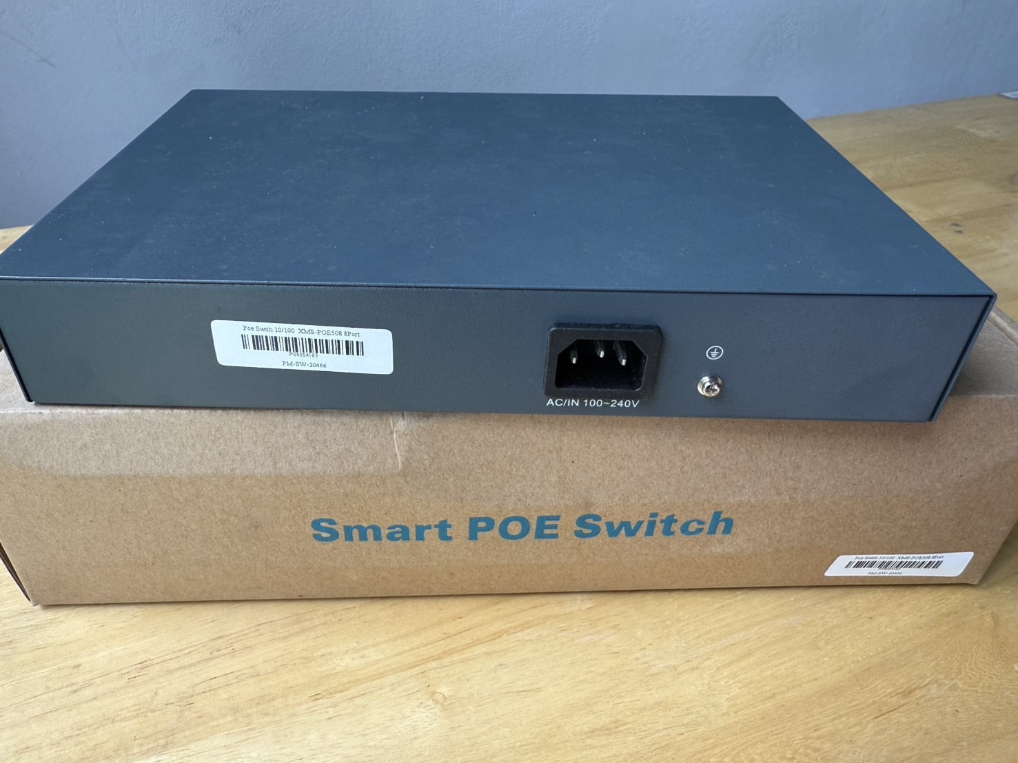 สวิตซ์ฮับ Smart Poe Switch 10/100 XMS-POE 508 8 Port