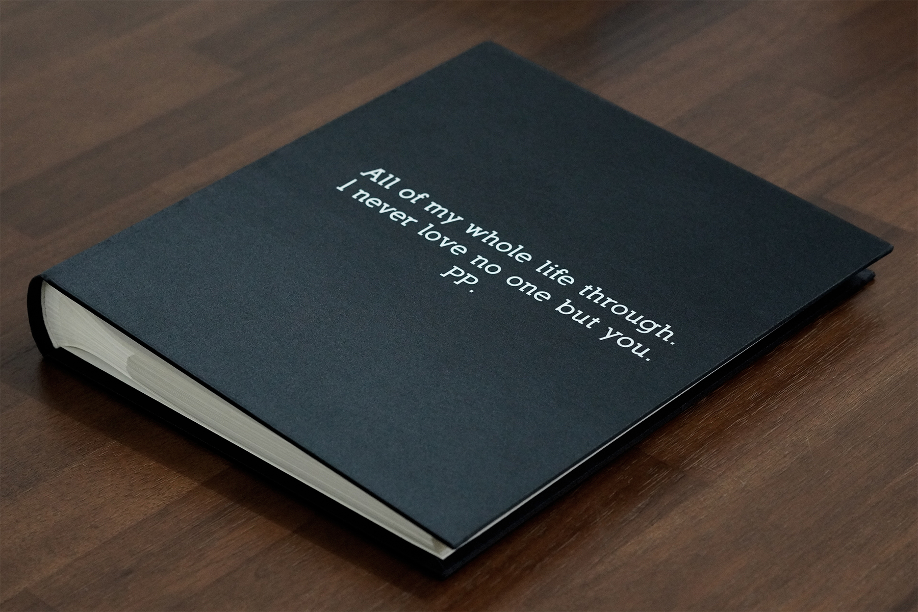 อัลบั้มสั่งทำใส่ชื่อ ลาย Minimal