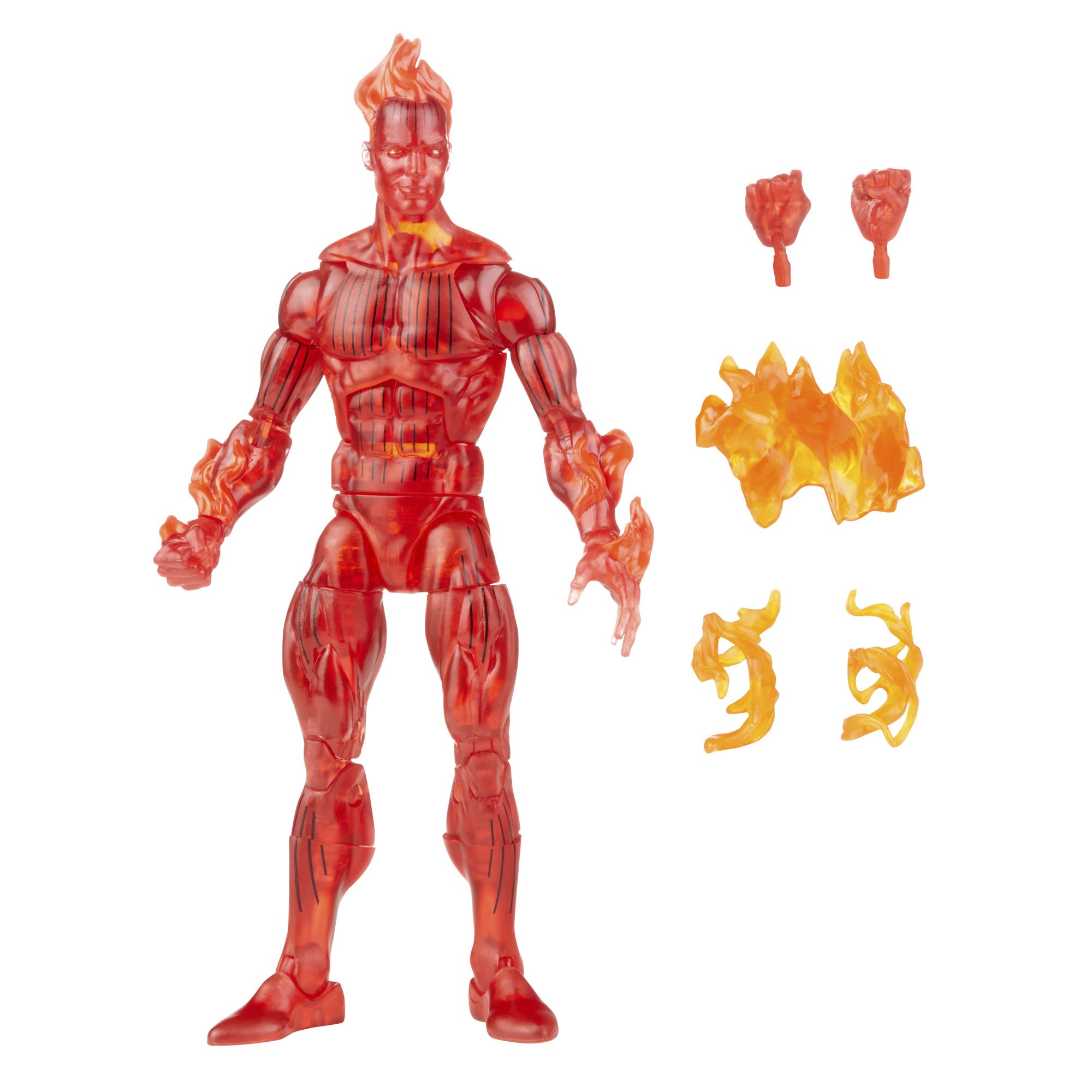 Hasbro Marvel Legends Series Retro Fantastic Four (Set of 6) 6-inch Scale Figure ฮาสโบร มาร์เวล เลเจนด์ ซีรี่ย์ส แฟนแทสติก โฟร์ ครบเซ็ต6ตัว ลิขสิทธิ์แท้