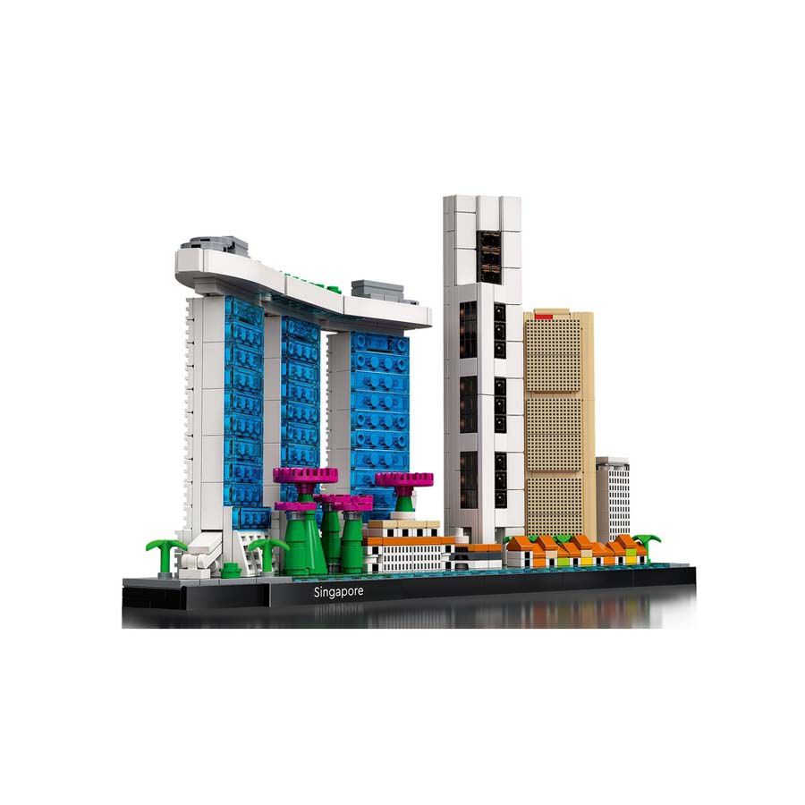 LEGO Architecture Singapore เลโก้ ตัวต่อเสริมทักษะ อาคิเทคเจอร์ สิงคโปร์ รุ่น 21057