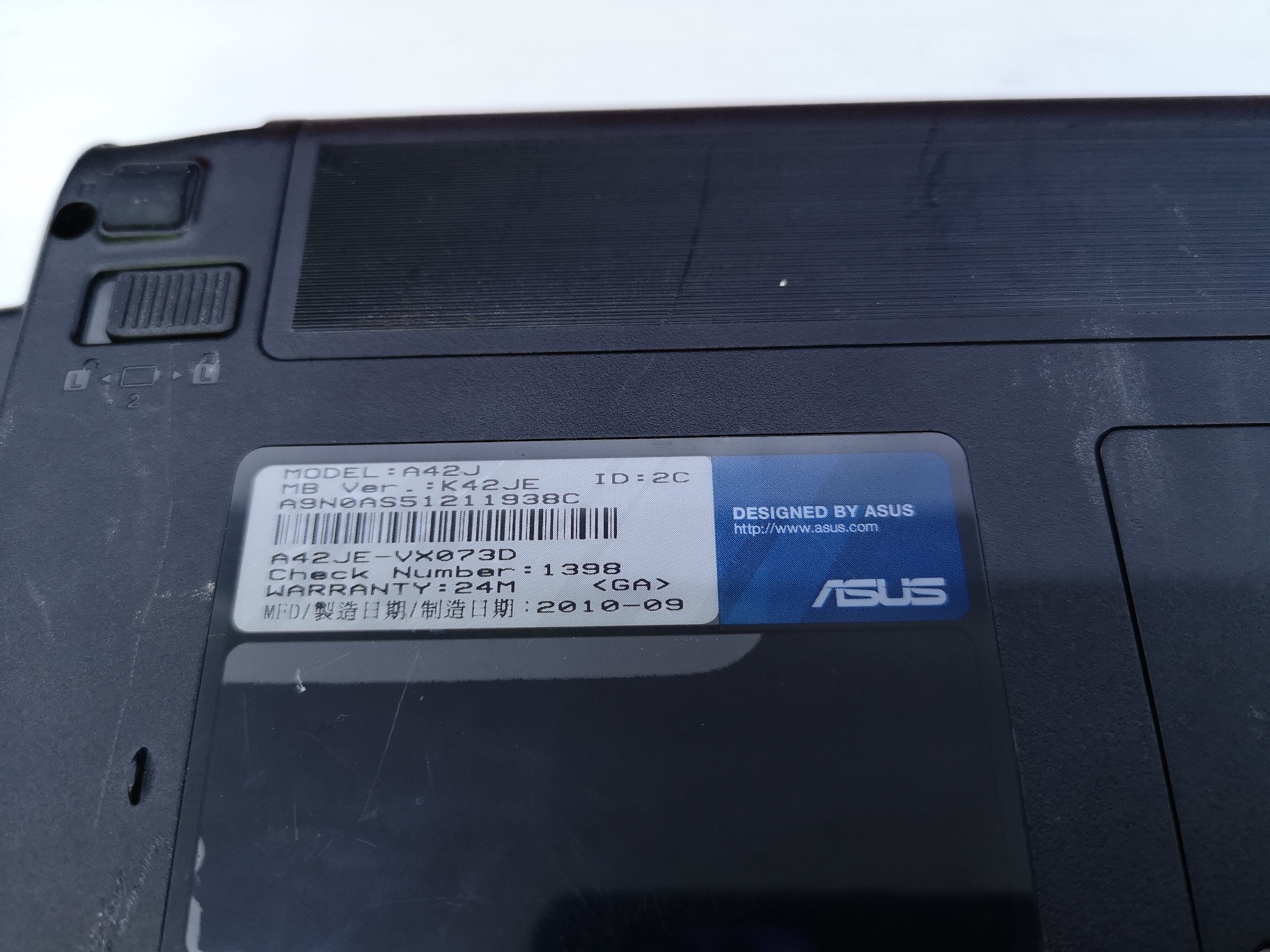 ASUS A42JE