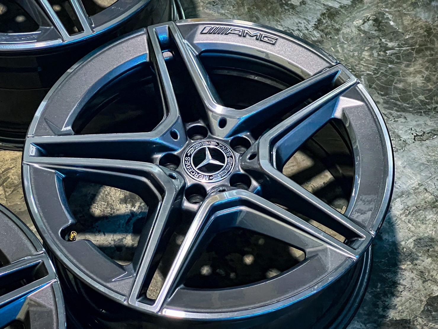 ล้อเบนซ์แท้ AMG 5 TAWIN SPOKE NEW 19"