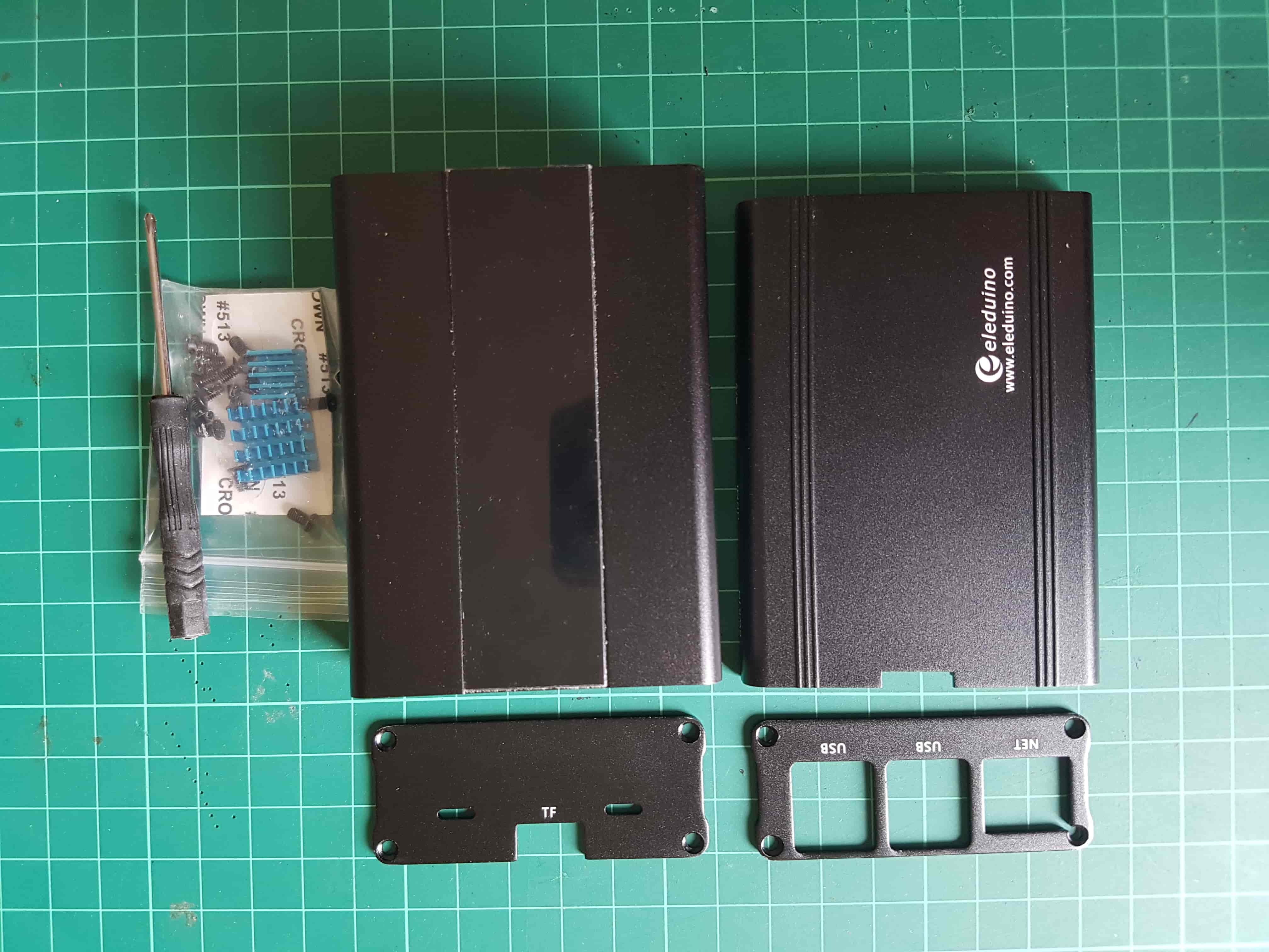 Aluminium Case Pi2/Pi3 (Black)