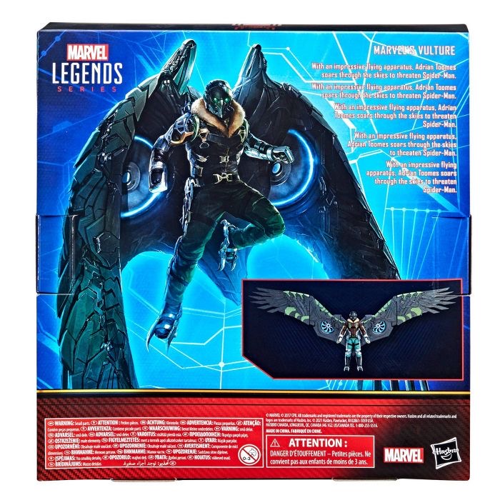 Hasbro Marvel Legends Series Spider-Man : Homecoming Vulture (Target Exclusive) 6-inch Scale Figure ฮาสโบร มาร์เวล เลเจนด์ ซีรี่ย์ส หุ่นโมเดลฟิกเกอร์ วัลเจอร์ ขนาด 6 นิ้ว ลิขสิทธิ์แท้