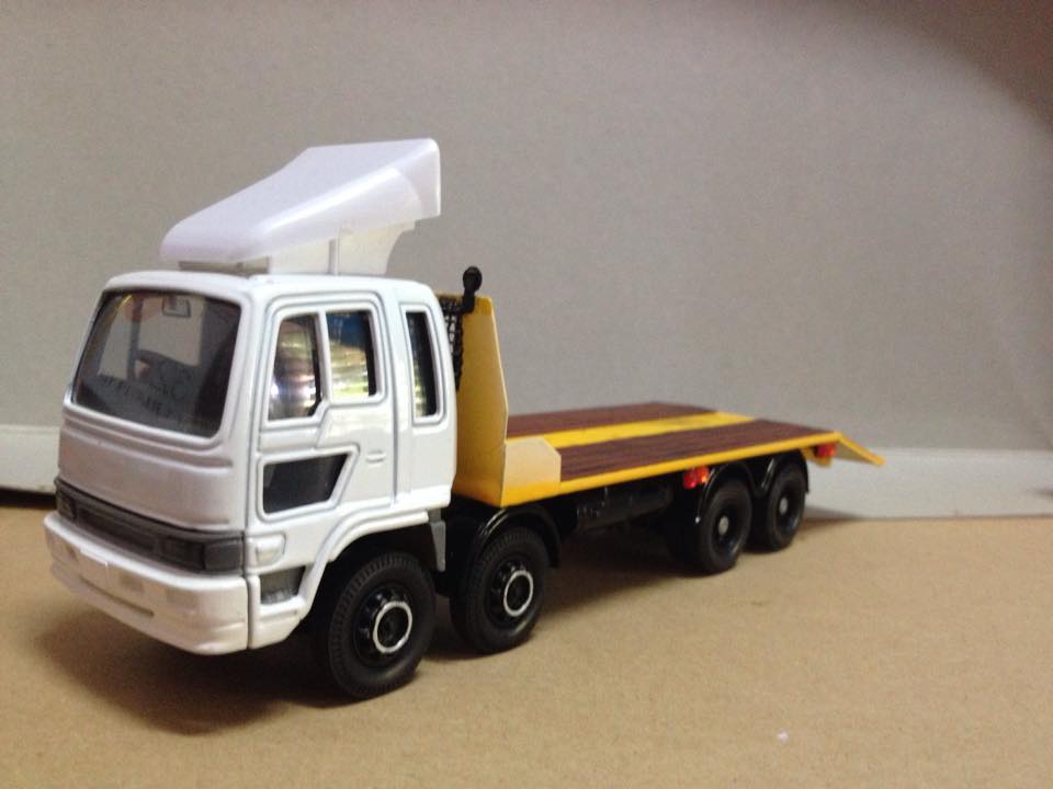 รถเทรลเลอร์ฮีโน่ 1/43