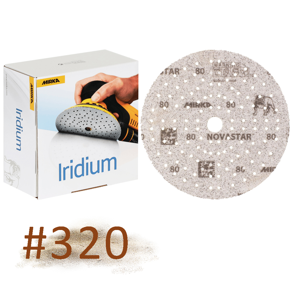 Iridium 6นิ้ว กลม 121H เบอร์ #320