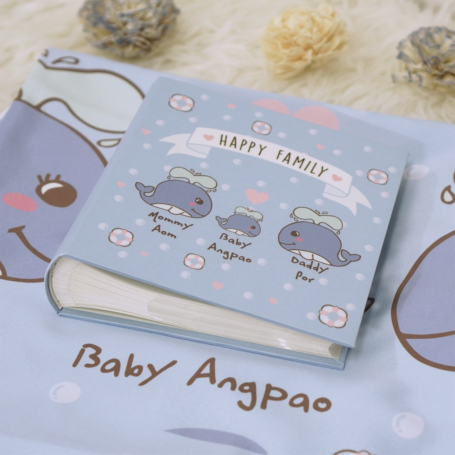อัลบั้มสั่งทำใส่ชื่อ ลายวาฬ - Whale