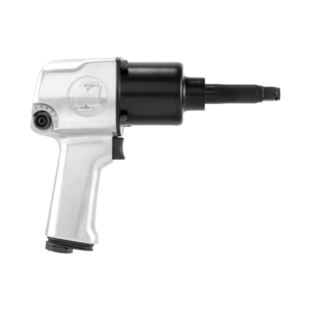 Air Impact Wrenches 1/2" SQ.DR. / บ็อกลมแบบกระแทก ขนาด 1/2 นิ้ว KUANI Model : KI-859-2 (แบบก้านยาว) / Bolt Size : M16 [Super Duty] Rear exhaust with Muffler