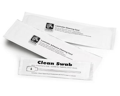 ขายถูก อุปกรณ์ทำความสะอาด Zebra Clening Card kit ZXP3(4pcs)