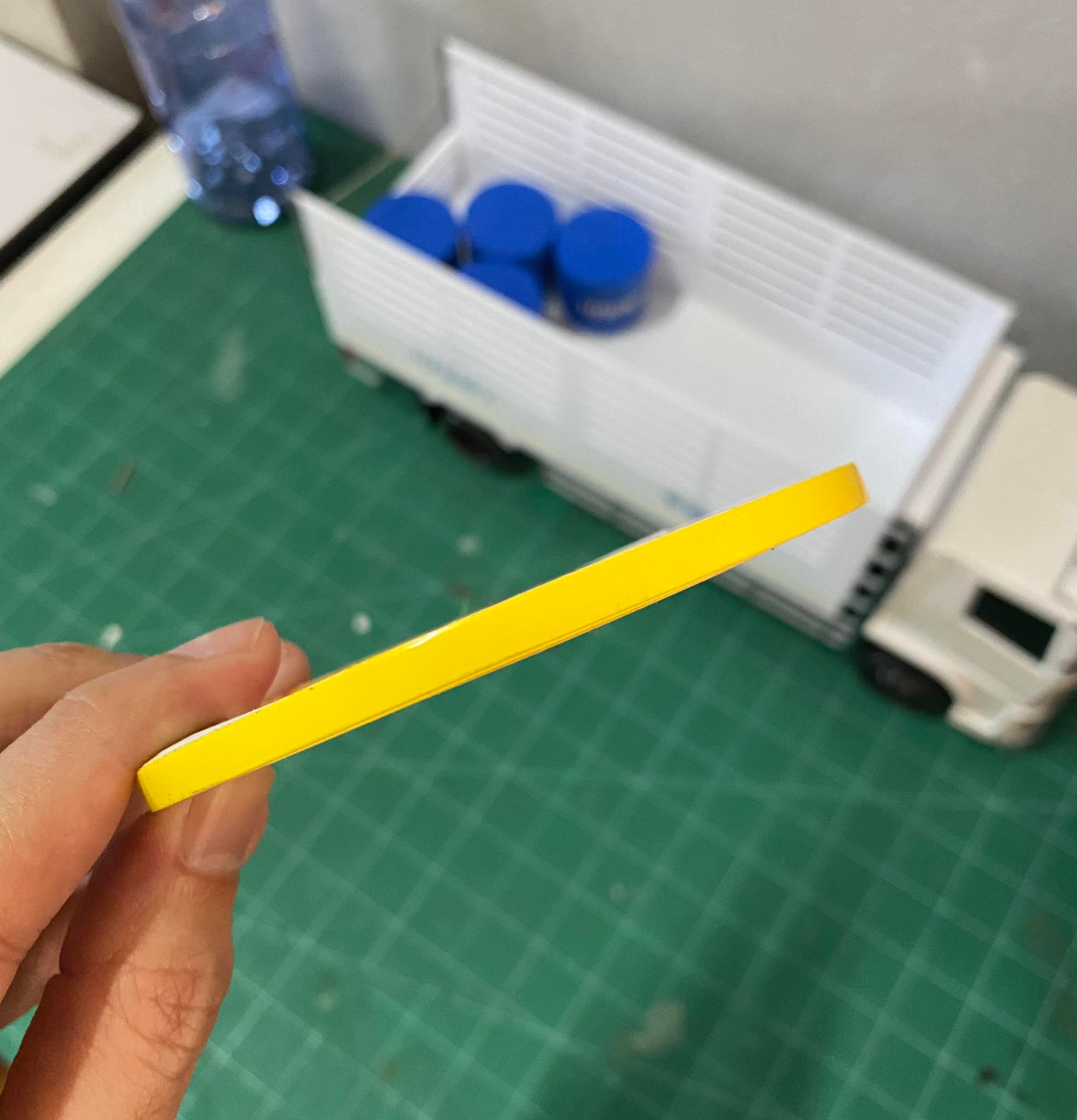 สติ๊กเกอร์วิบวับ ST19ST20 ยาว 100 เซนติเมตร สติ๊กเกอร์สีสเตนเลสแต่งรถสิบล้อของเล่น