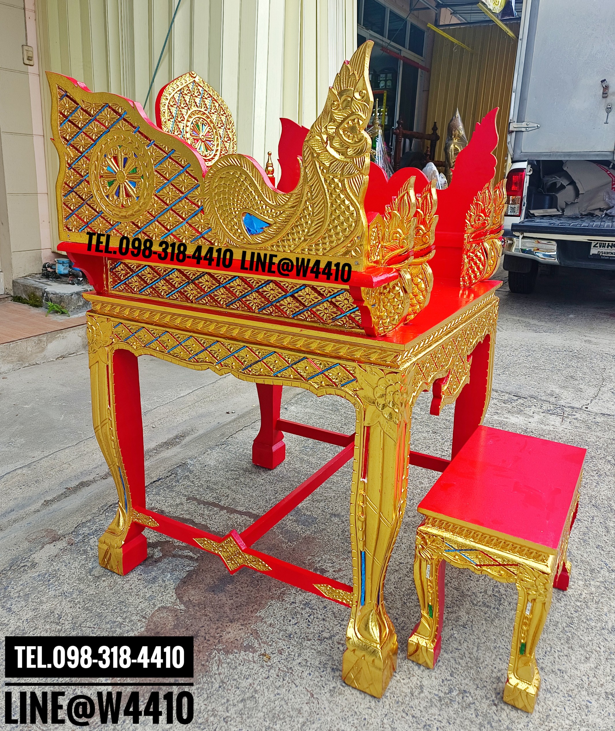 ธรรมาสน์ปาฏิโมกข์ 2 ชั้น