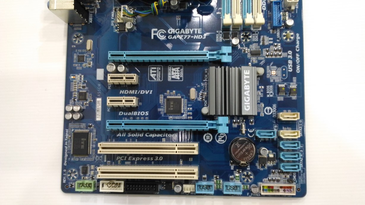 i5-3470 + GA-Z77-HD3 + พัดลมแท้